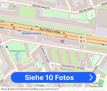 *mit Anmeldung* Geschmackvolle möblierte Wohnung Friedrichschain - Foto 1
