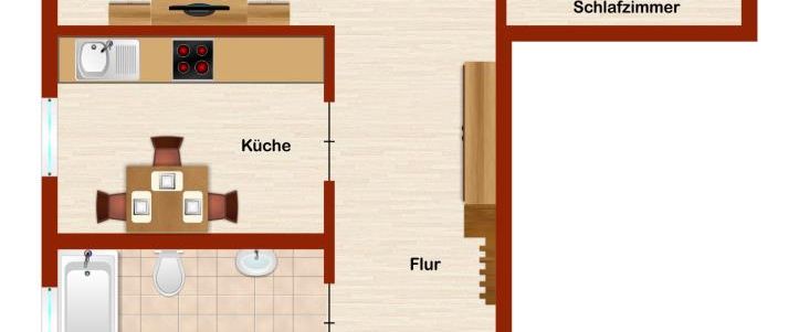 Demnächst frei! 2-Zimmer-Wohnung in Hannover Oberücklingen - Photo 1