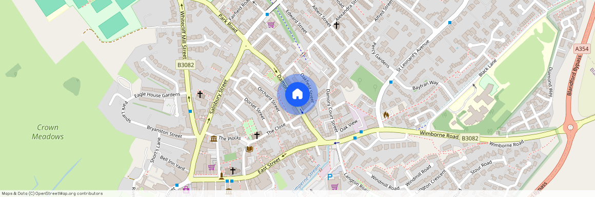 Blandford Town Centre