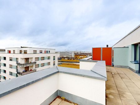 Exklusives Penthouse mit Dachterrasse – großzügige 3-Zimmer-Wohnung - Photo 5