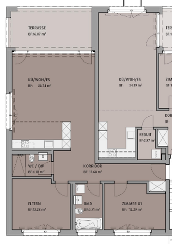 3.5 Zimmer-Wohnung in Oberuzwil - Photo 2