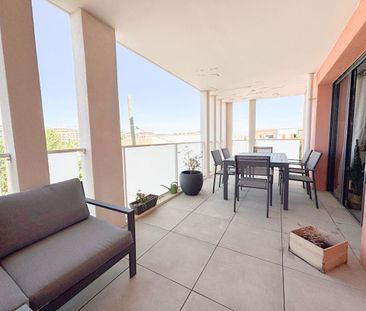 Appartement 3 pièces meublé avec terrasse Aix-en-Provence La Duranne - Photo 4