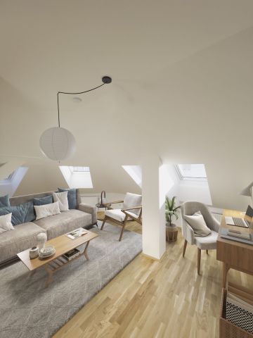 Dachgeschosswohnung mit Terrasse nahe dem Augarten - Provisionsfrei! - Photo 3