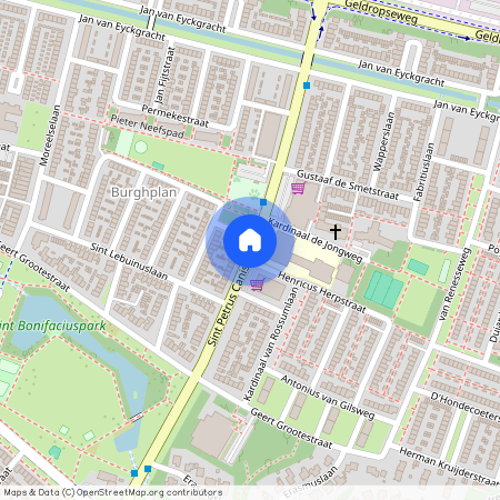 Burghplan, 5643 WG, St Petrus Canisiuslaan, Eindhoven