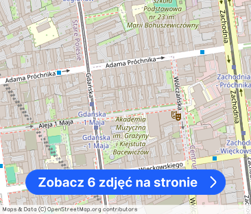 Duży pokój na wynajem w mieszkaniu studenckim Łódź Centrum al. 1 Maja - Zdjęcie 1