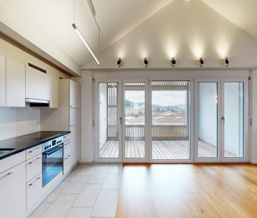 Einziehen & Wohlfühlen Stilvolle Dachwohnung mit Flair - Foto 1