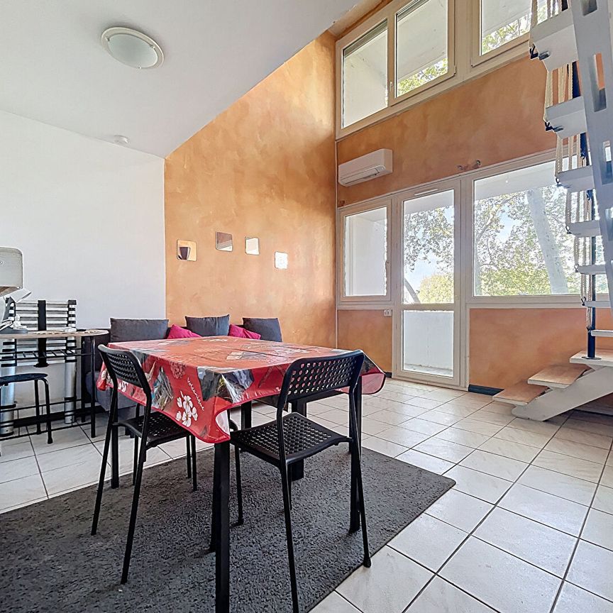 location appartement meublé balcon 1 chambre, - Photo 1
