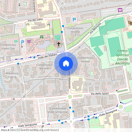 Arese, Via G. Matteotti