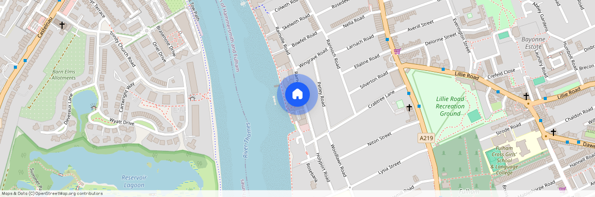 Palace Wharf, Rainville Road. London