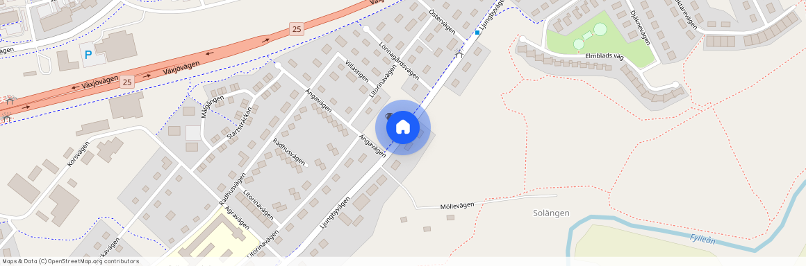 Ljungbyvägen, Halmstad