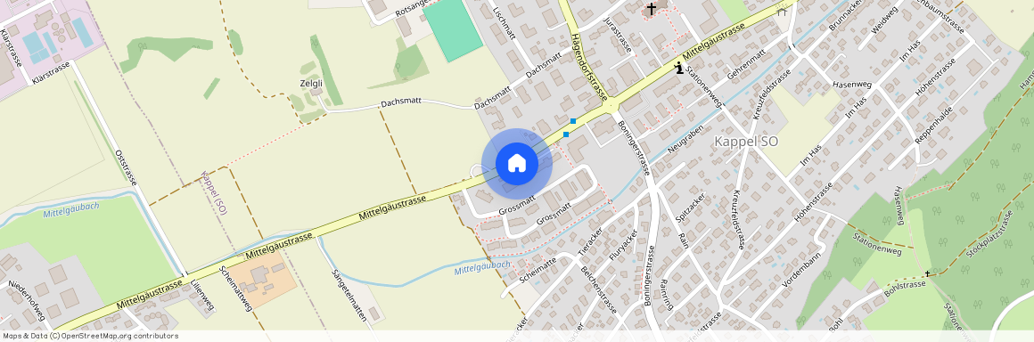 Mittelgäustrasse 18 & Boningerstrasse 2, 4 + 6, Kappel So