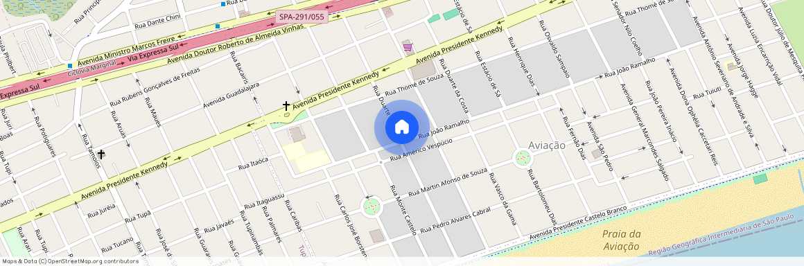 Rua Duarte Coelho 32, Praia Grande, Praia Grande - SP, 11702-710, Brazil