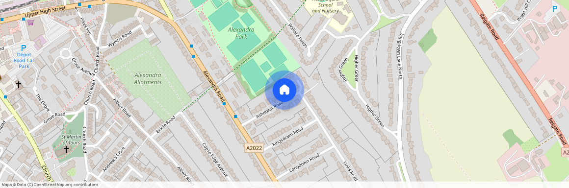 Flat 1A, Room 2 15 Ashdown Road, Surrey, KT17 3PL, Epsom