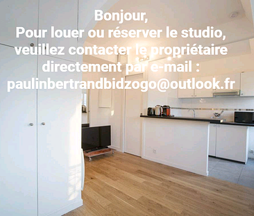 Studio meublé de 24m² à Paris - 600€ C.C. - Photo 2