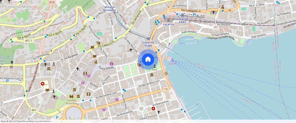 Largo F. Zorzi S. Cat. 1/via, 6600, Locarno