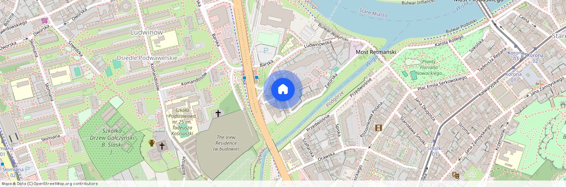 ul. Turecka, Ludwinów, Dębniki, Kraków, małopolskie