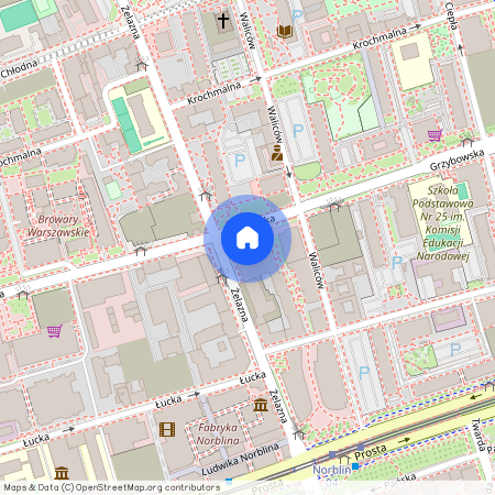 ul. Grzybowska, Mirów, Wola, Warszawa, mazowieckie