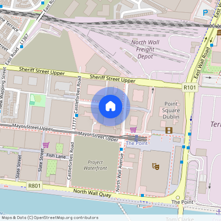 Apartment 365 Block G, Castleforbes Square, North Wall, IFSC, Dublin 1, D01 ET27