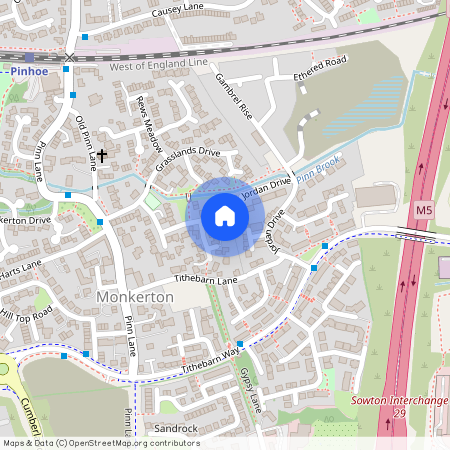 3 bedroom Semi Detached House in Tithe Barn, Exeter