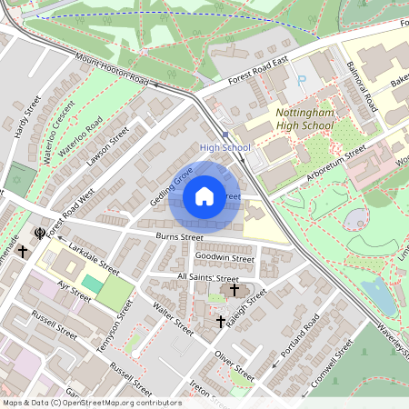 Arthur Street, Arboretum, Nottingham, NG7