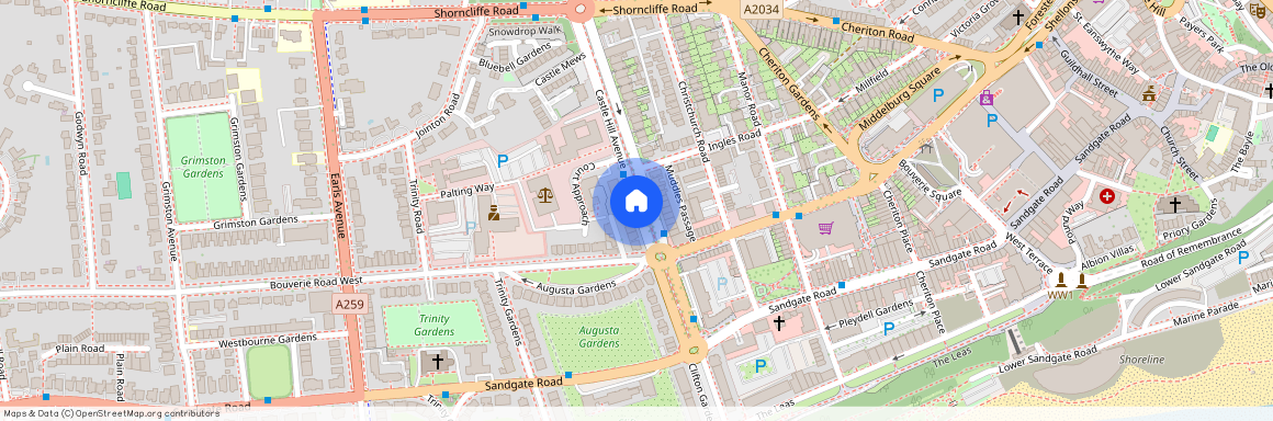 Castle Hill Avenue, Folkestone, CT20 2QU, Kent