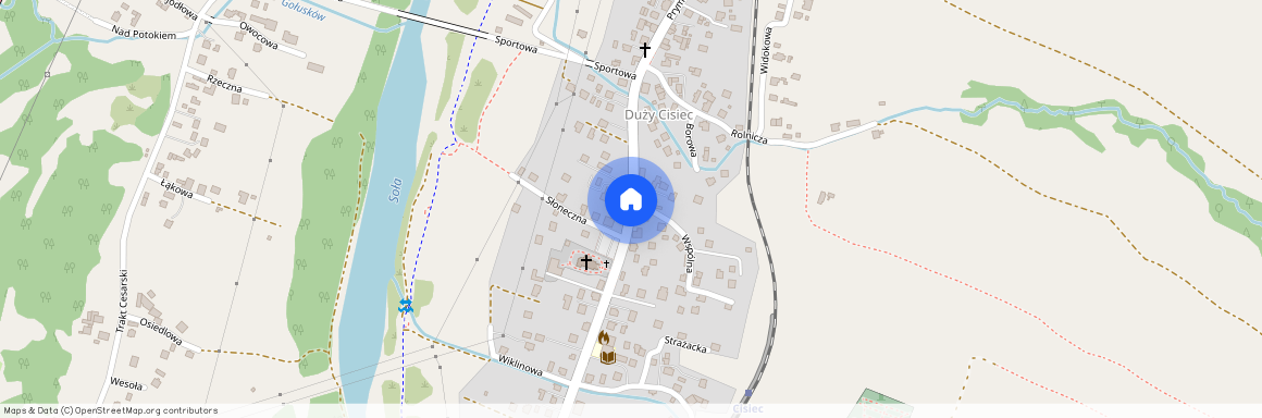 Żywiecki, Węgierska Górka, Cisiec