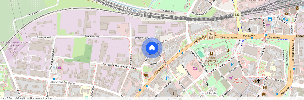 ul. ks. Piotra Ściegiennego, Legnica, dolnośląskie