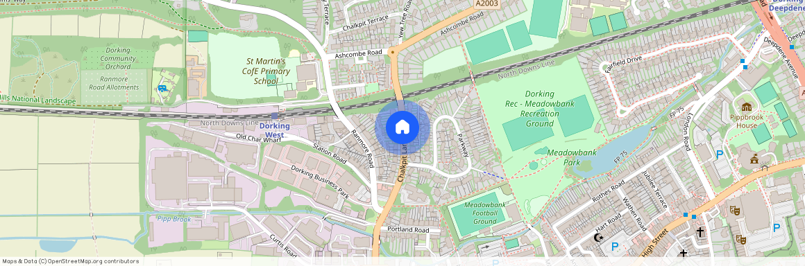 Chalk Pit Lane, Dorking