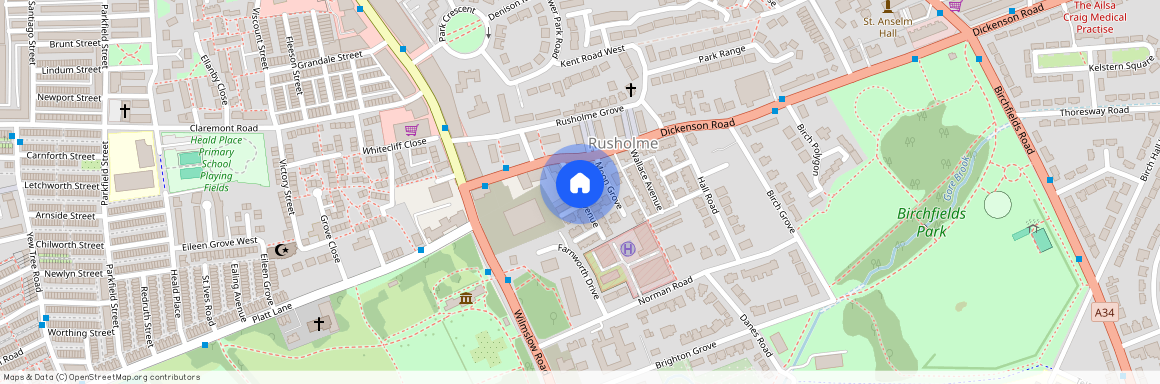 Stanley Ave, Rusholme, Manchester, M14