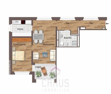 2-Zimmer Mietwohnung Deggendorf - Photo 1