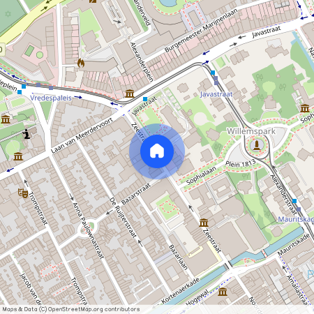 Willemspark, 2518 AB, Zeestraat, Den Haag