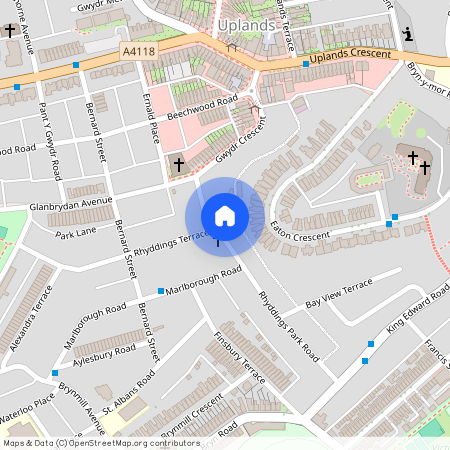 Gwydr Crescent, Brynmill, Swansea