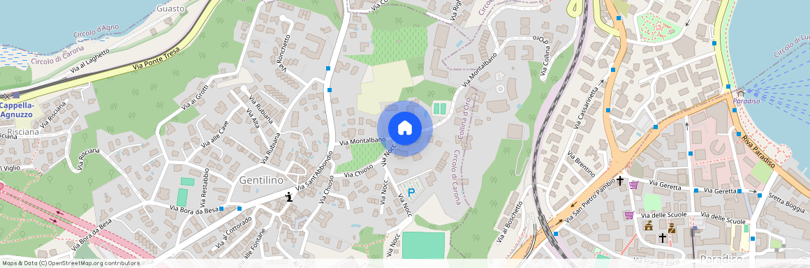 Via Montalbano, 6925 Collina d'Oro