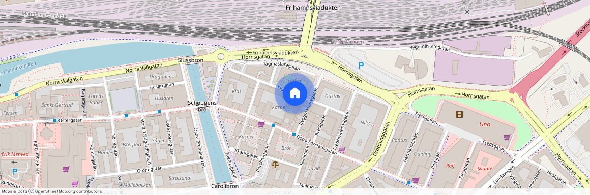 Slussen, Malmö, Skåne, Slussgatan 17 U7