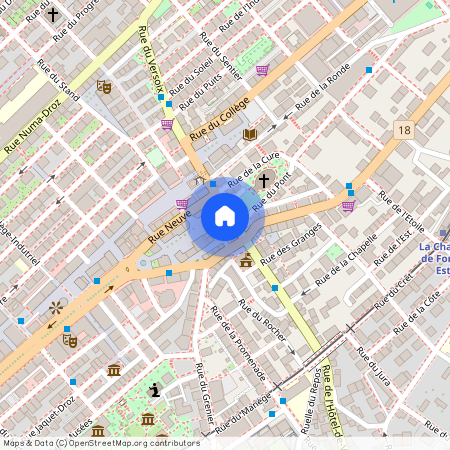 Place De L'hôtel-De-Ville 6, 2300 La Chaux-de-Fonds