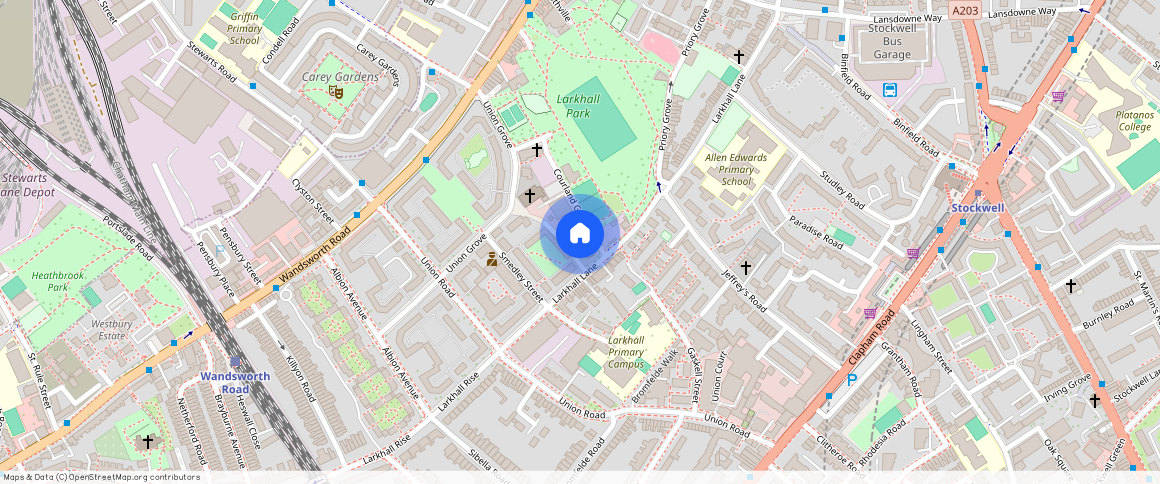 Courland Grove, SW8, London