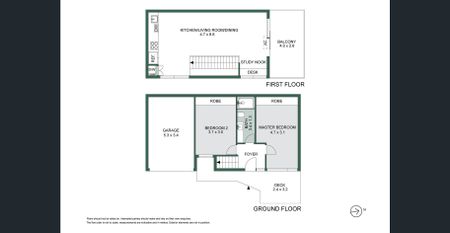 Modern Two-Bedroom Townhouse with Balcony and Secure Garage - Photo 3