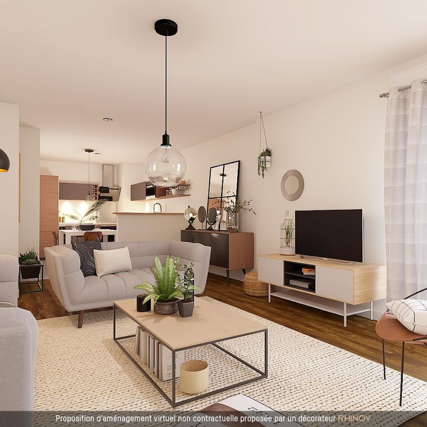 location Appartement T3 DE 72.1m² À FRANCONVILLE - Photo 1