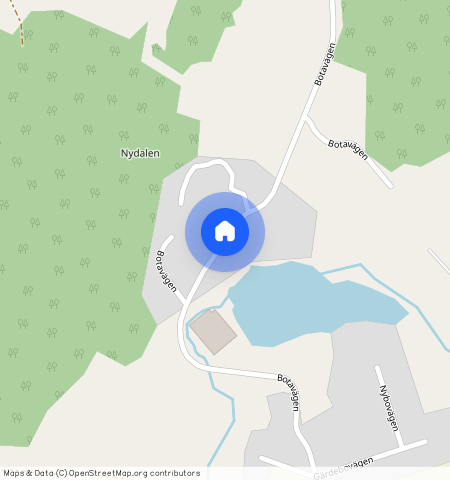 Botavägen, Kungsäter