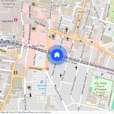 HOUSE SHARE Single Room Let Edwin Street, Gravesend, Kent, DA12 1EH