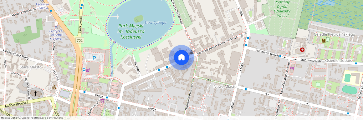 ul. gen. Henryka Dąbrowskiego, Zgierz, zgierski, łódzkie