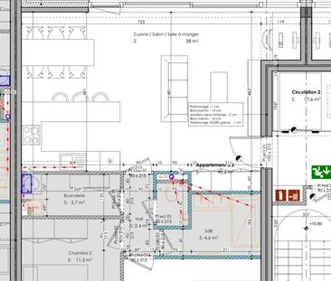 Appartement te huur - Photo 2