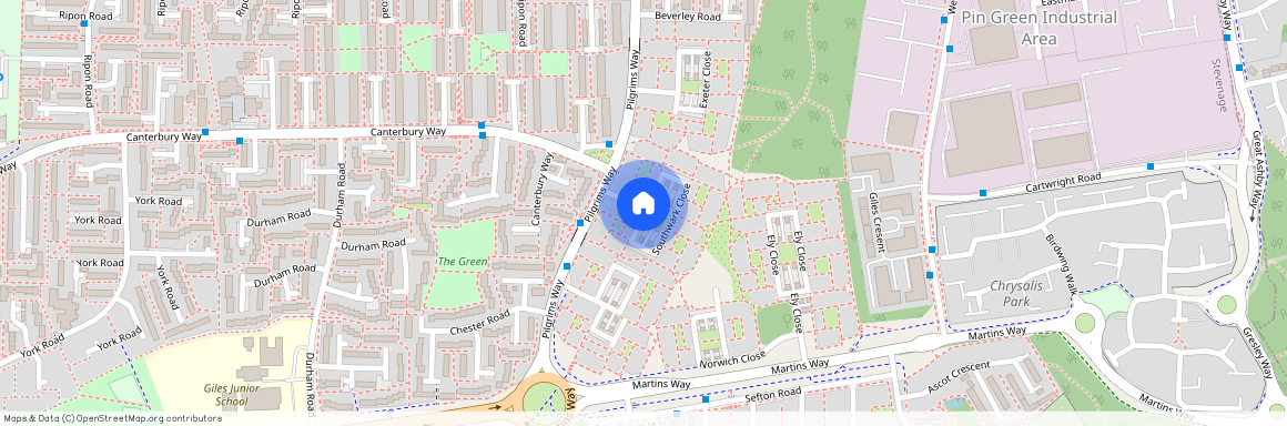 Southwark Close, Stevenage SG1
