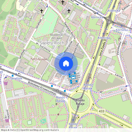ul. Na Miasteczku, Św. Roch, Nowe Miasto, Poznań, wielkopolskie