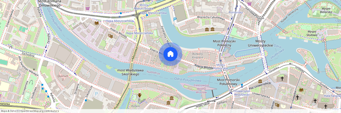 ul. Księcia Witolda, Nadodrze, Śródmieście, Wrocław, dolnośląskie
