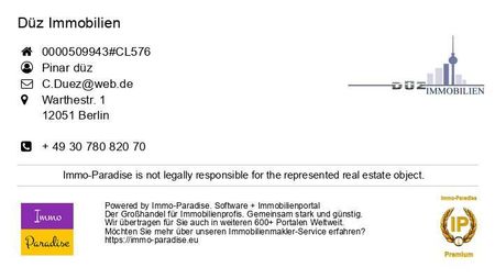 Teilweise möblierte 1 Zimmer Wohnung in Neukölln unter Mieter zu vermieten - Photo 5