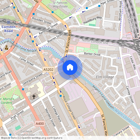 St. Pancras Way, Camden, London