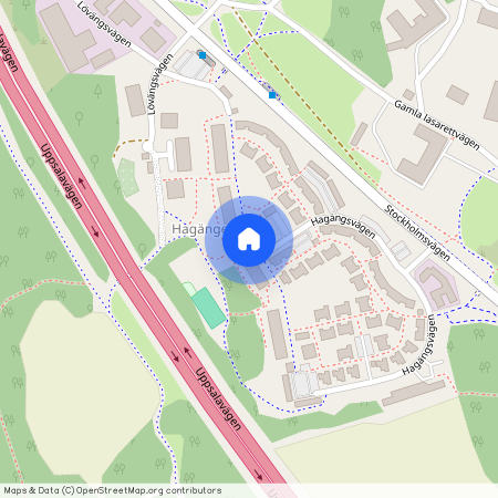 Upplands Väsby, Löwenströmska lasarettet, Stockholm, Hagängsvägen 14