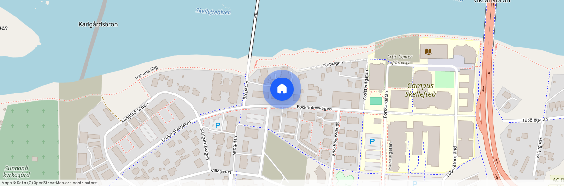 Centrum Södra, Skellefteå, Västerbotten, Bockholmsvägen 1 B