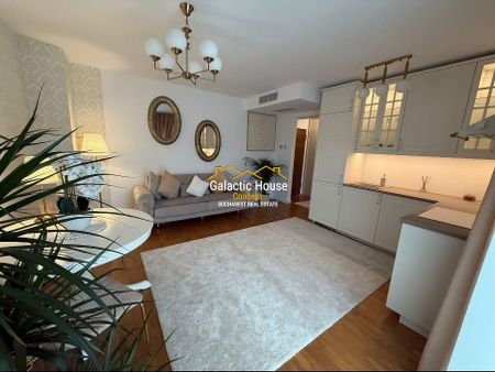 APARTAMENT CU GRADINA PROPRIE 50 MP HERASTRAU de inchiriat Herastrau, Bucuresti - Fotografie 2